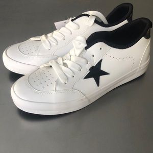 EpicStep White & Black Riker Sneakers